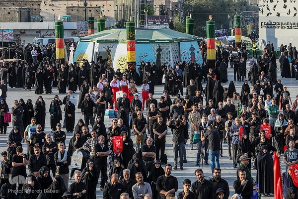 پیاده‌روی جاماندگان اربعین در تهران