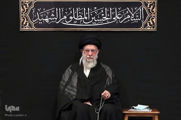 مراسم عزاداری دانشجویان به‌مناسبت اربعین حسینی(ع) در محضر رهبر انقلاب اسلامی