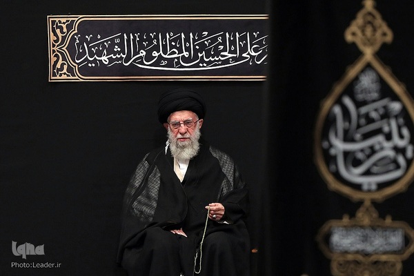 مراسم عزاداری دانشجویان به‌مناسبت اربعین حسینی(ع) در محضر رهبر انقلاب اسلامی