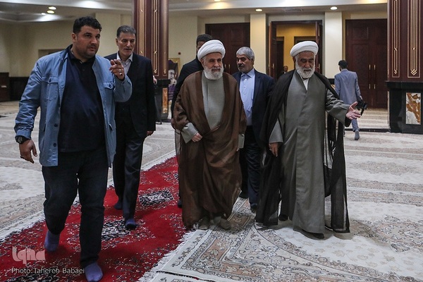 مراسم تجدید میثاق میهمانان سی‌وهفتمین کنفرانس وحدت با حضرت امام خمینی(ره)