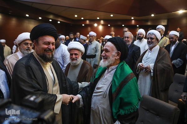 مراسم تجدید میثاق میهمانان سی‌وهفتمین کنفرانس وحدت با حضرت امام خمینی(ره)