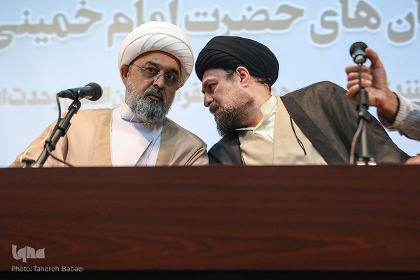 مراسم تجدید میثاق میهمانان سی‌وهفتمین کنفرانس وحدت با حضرت امام خمینی(ره)