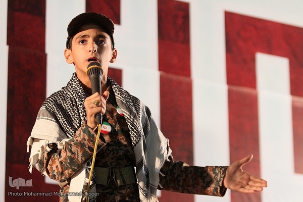 تجمع مردم اهواز در حمایت از جبهه مقاومت