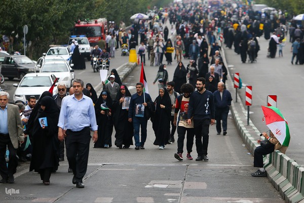 راهپیمایی سراسری به شکرانه حماسه‌ مقاومت