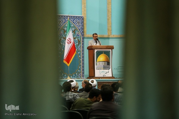 اجتماع جامعه قرآنی در حمایت از مردم مظلوم غزه