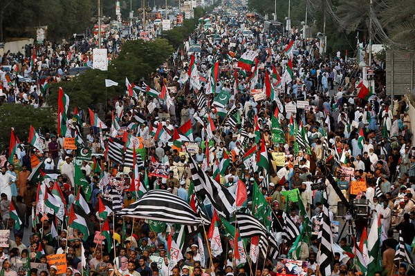 اعتراض مسلمانان جهان به کشتار مردم غزه