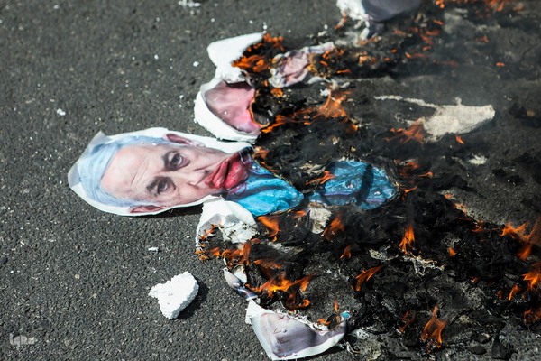 تجمع دانش‌آموزان تهرانی در حمایت از مردم مظلوم فلسطین