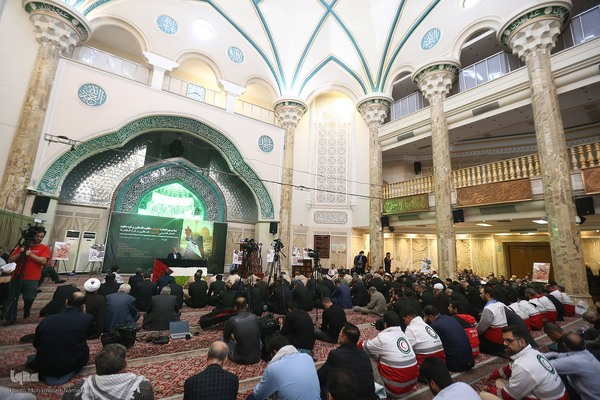 مراسم بزرگداشت شهدای مظلوم فلسطین و غزه مقاوم