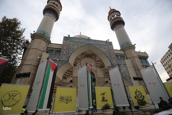 مراسم بزرگداشت شهدای مظلوم فلسطین و غزه مقاوم