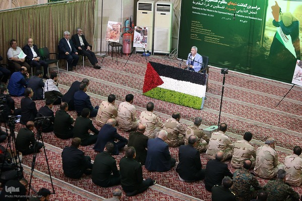 مراسم بزرگداشت شهدای مظلوم فلسطین و غزه مقاوم