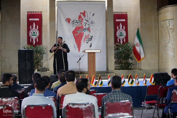 افتتاحیه رویداد انتفاضه هنر