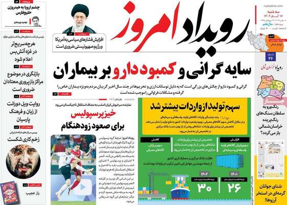 روزنامه رویداد امروز