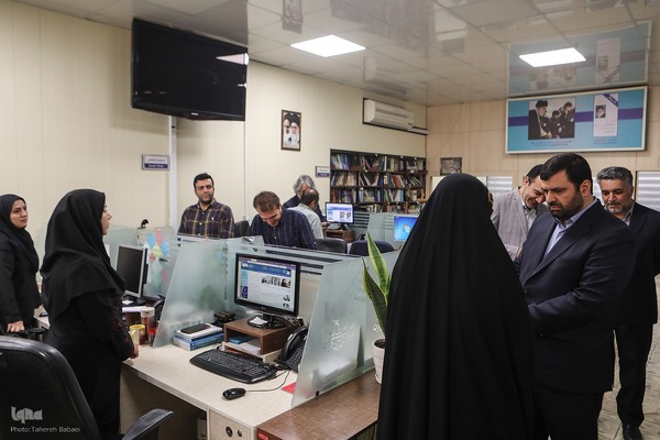 بازدید معاون دانشجویی و فرهنگی وزارت بهداشت از ایکنا