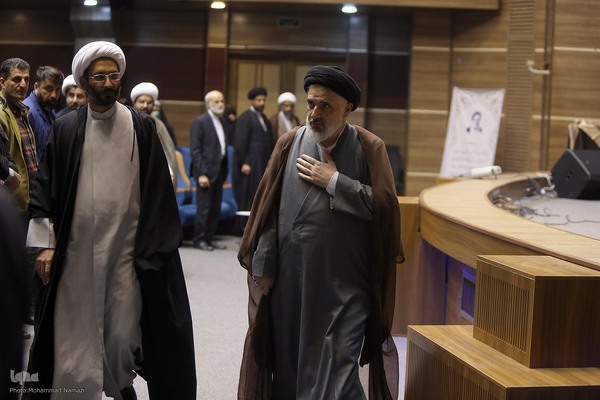 آیت‌الله سید یدالله یزدان‌پناه در مراسم بزرگداشت علامه طباطبایی (ره)