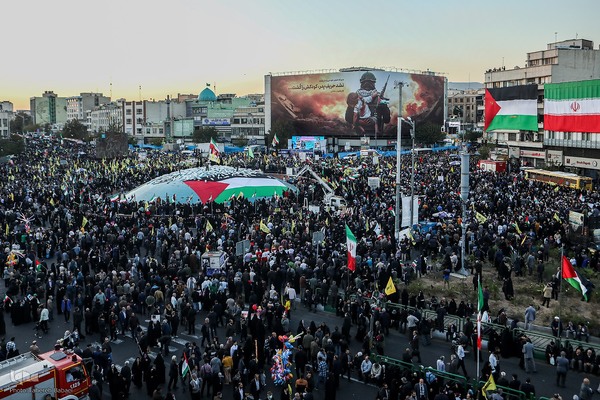 راهپیمایی مردم ایران در حمایت از مردم غزه