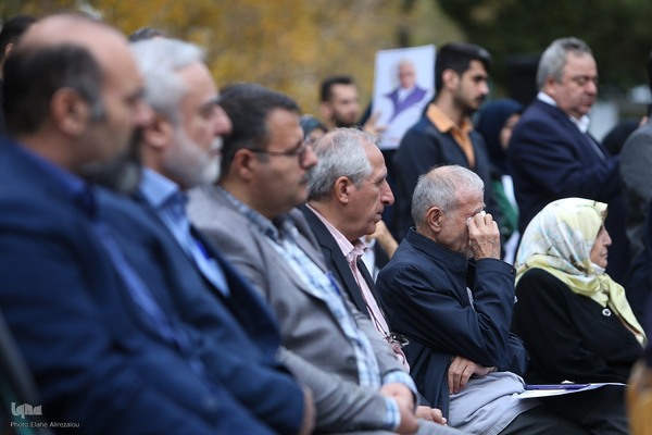 تشییع پیکر زنده‌یاد دکتر محمدعلی اسلامی ندوشن در دانشگاه تهران