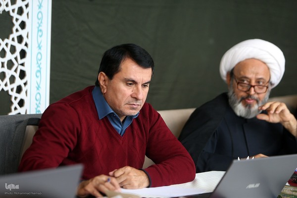 اولين روز مسابقات سراسری قرآن کریم هيات داوران بخش نغمات ديني