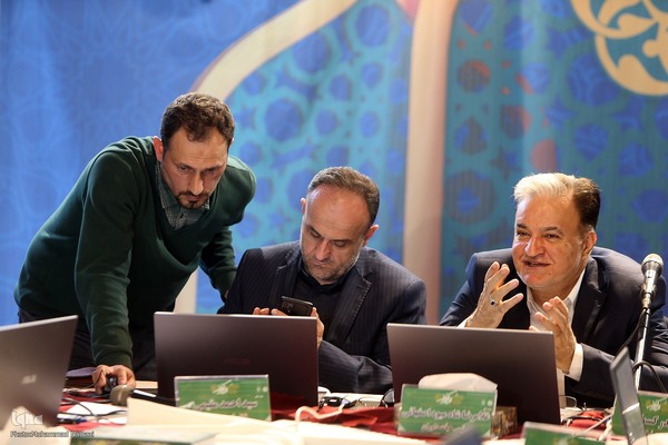اولين روز مسابقات سراسری قرآن کریم - هیأت داوران بخش همخوانی قرآن کریم