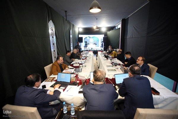 اولين روز مسابقات سراسری قرآن کریم - هیأت داوران بخش همخوانی قرآن کریم