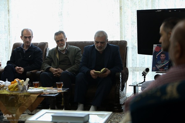 دیدار با خانواده شهدای قرآنی