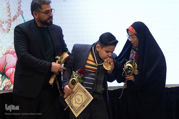 امیرهادی بایرامی، اختتامیه مسابقات سراسری دارالقرآن امام علی(ع)