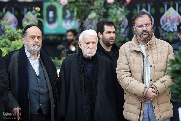 آیین تشییع و تدفین شهید گمنام در وزارت فرهنگ و ارشاد اسلامی