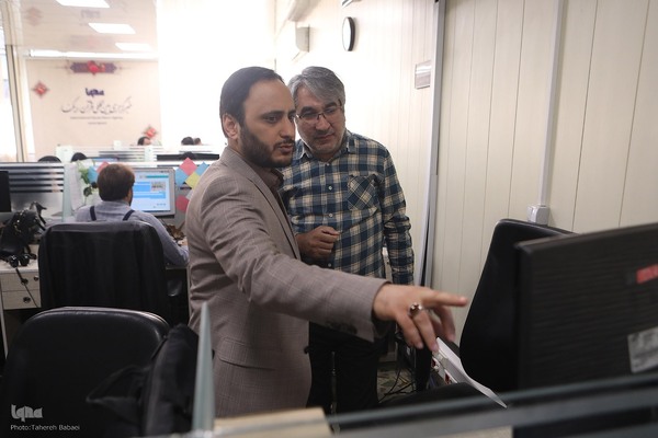 بازدید علی بهادری جهرمی سخنگوی دولت از ایکنا