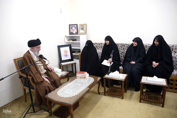 دیدار خانواده سردار شهید حاج قاسم سلیمانی