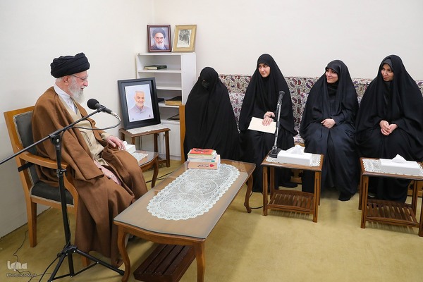 دیدار خانواده سردار شهید حاج قاسم سلیمانی