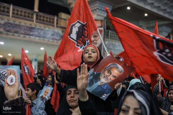 مراسم چهارمین سالگرد شهادت سردار حاج قاسم سلیمانی