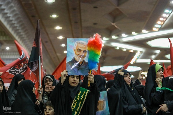 مراسم چهارمین سالگرد شهادت سردار حاج قاسم سلیمانی