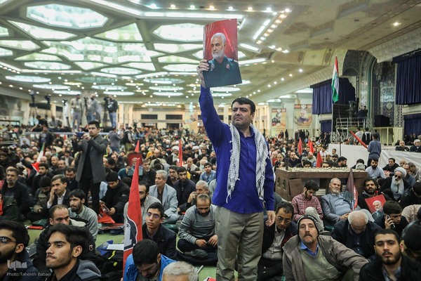 مراسم چهارمین سالگرد شهادت سردار حاج قاسم سلیمانی