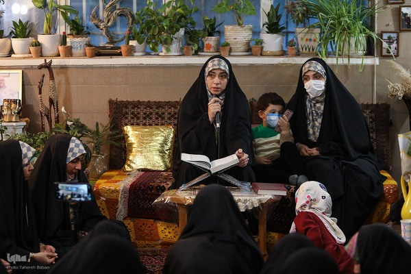 جلسه آموزش قرآن استاد بلده