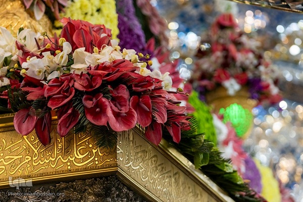 حال و هوای حرم حسینی در اعیاد شعبانیه