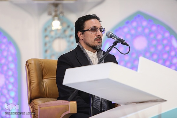 حمید شاکرنژاد در دومین روز مسابقات بین‌المللی قرآن ایران