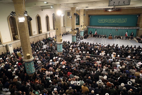 دیدار شرکت کنندگان در مسابقات بین‌المللی قرآن با رهبر معظم انقلاب