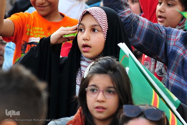 جشن نیمه شعبان و اجرای سرود سلام فرمانده در اهواز