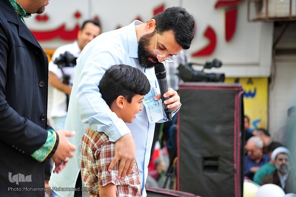 جشن نیمه شعبان و اجرای سرود سلام فرمانده در اهواز