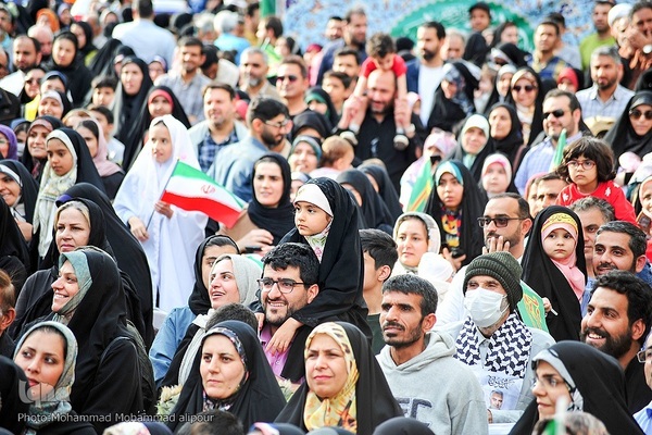 جشن نیمه شعبان و اجرای سرود سلام فرمانده در اهواز