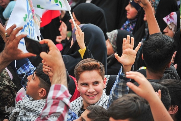 جشن نیمه شعبان و اجرای سرود سلام فرمانده در اهواز