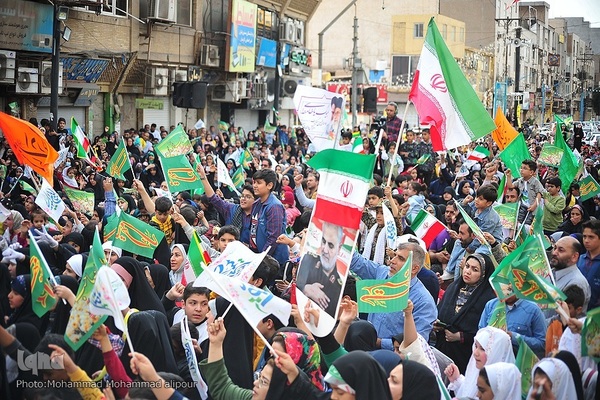 جشن نیمه شعبان و اجرای سرود سلام فرمانده در اهواز