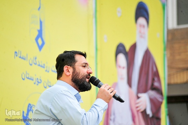 جشن نیمه شعبان و اجرای سرود سلام فرمانده در اهواز