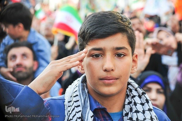 جشن نیمه شعبان و اجرای سرود سلام فرمانده در اهواز