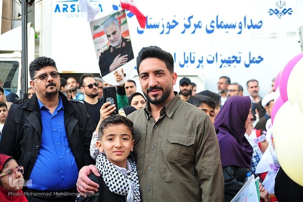 جشن نیمه شعبان و اجرای سرود سلام فرمانده در اهواز