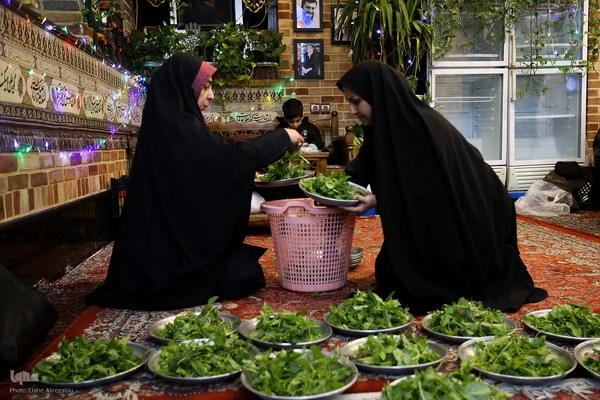 آیین افتتاح اطعام مهدوی