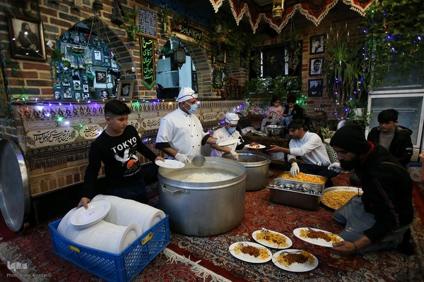 آیین افتتاح اطعام مهدوی