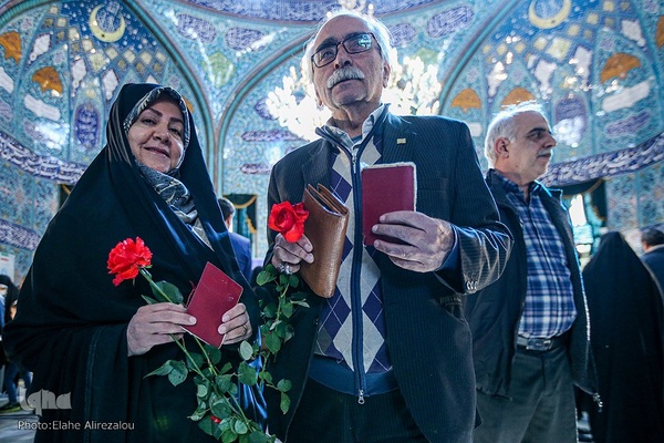 شعبه اخذ رای در حسینیه ارشاد