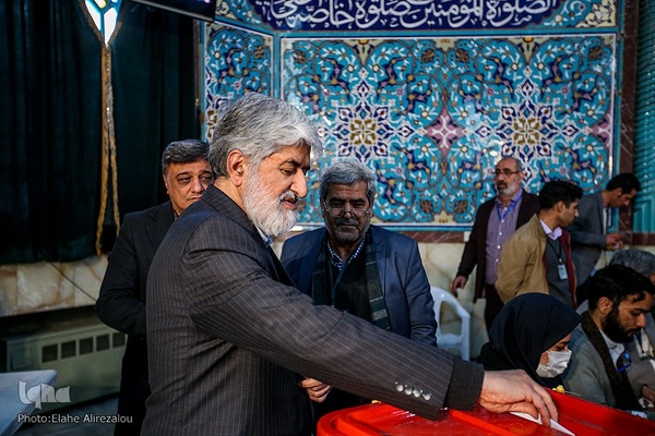 شعبه اخذ رای در حسینیه ارشاد