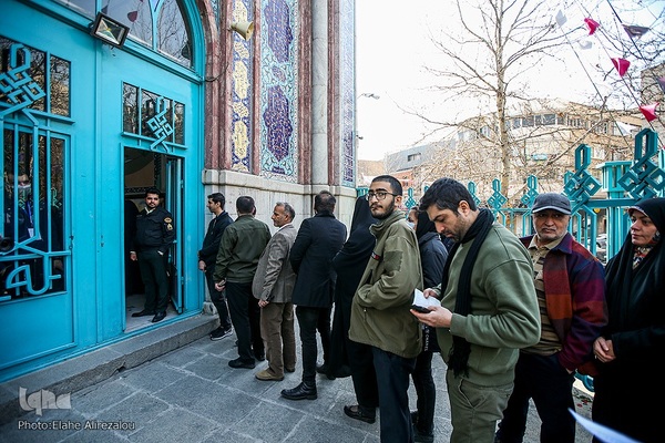 شعبه اخذ رای در حسینیه ارشاد