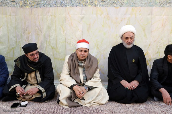 محفل انس با قرآن کریم با حضور قاری مصری احمد شحات